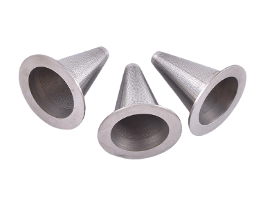 Stainless steel microporous filter element